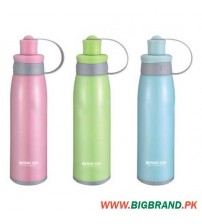 Double Wall Stainless Steel 500ml Vacuum Flask with Hanger